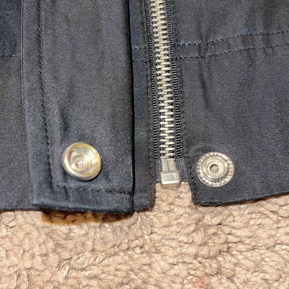 Black Fully Lined Short Waist Dolman Sleeve Jacket - Picture 5 of 6